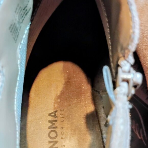 Sonoma booties zip up, block heel size 7 M gently used - Picture 7 of 10